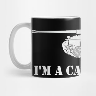 Tiger II i'm a cat person Mug